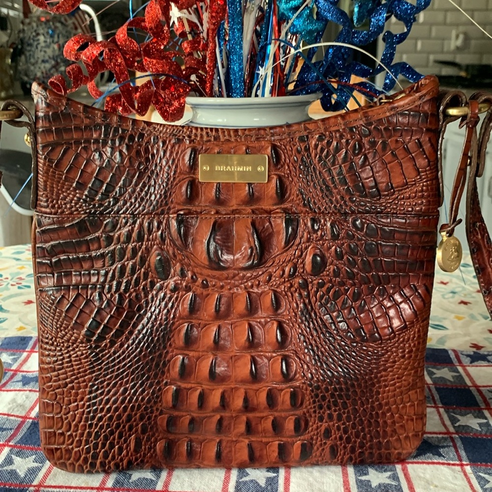 Brahmin Leather Crossbody Bag